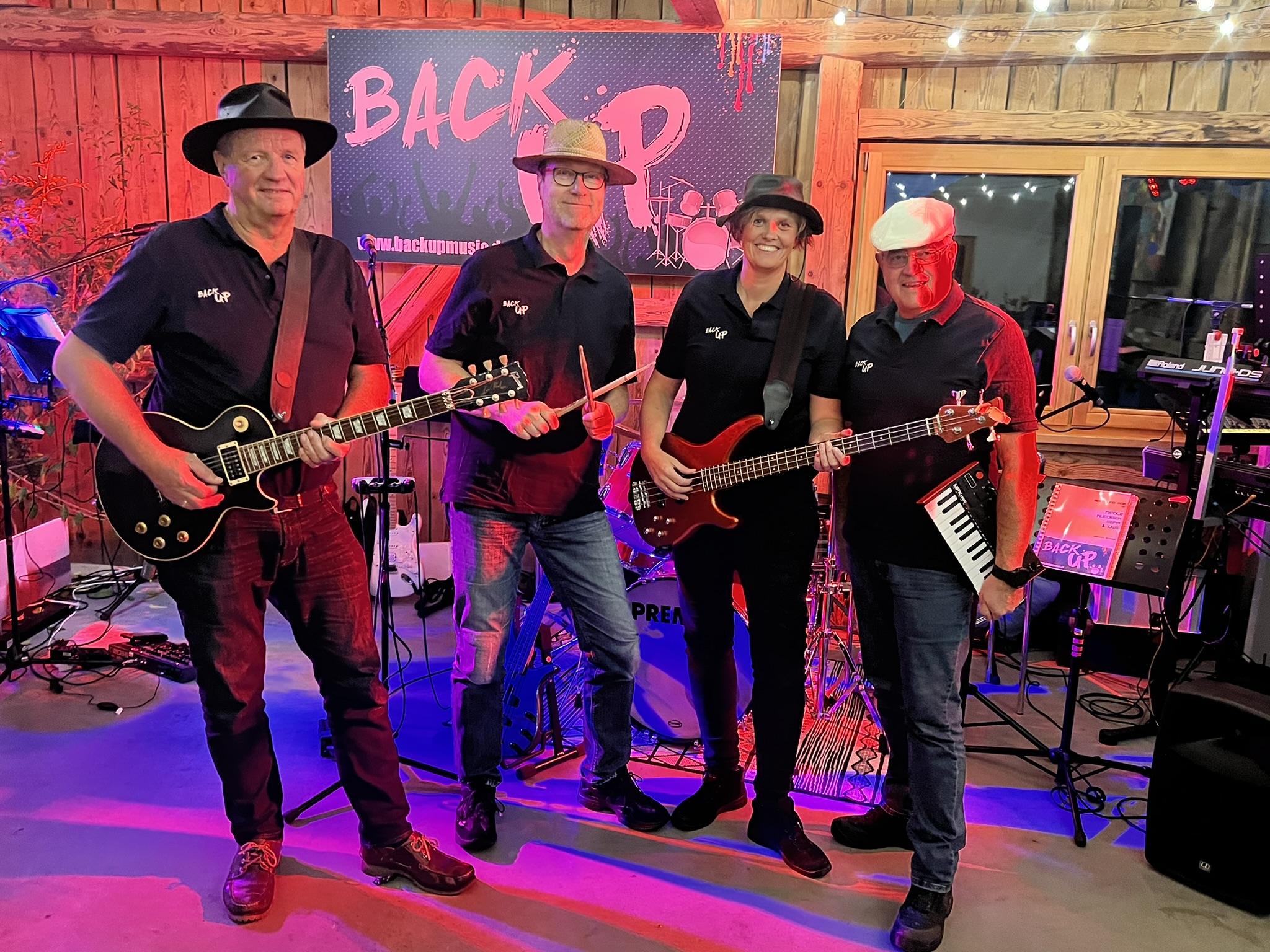 Livemusik  mit Back up